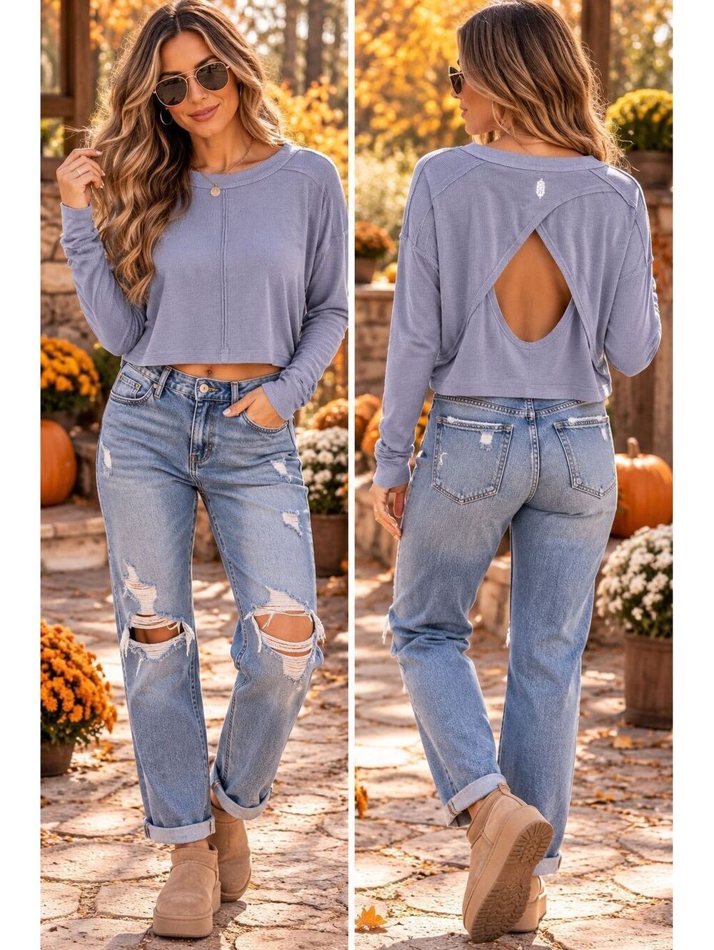 Free People Movement Nightingale Long Sleeve Infinitee Tee Sz small